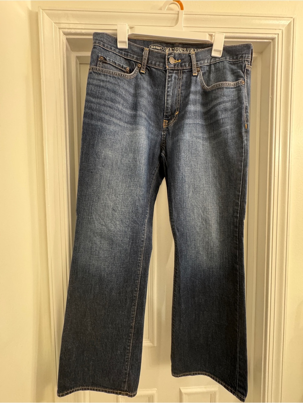 Old Navy Women's Blue Wide-Leg Jeans